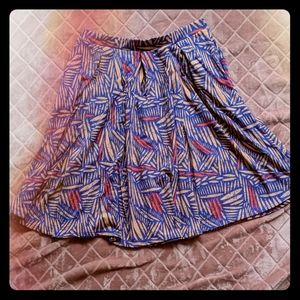 LulaRoe Tribal Print Madison Skirt